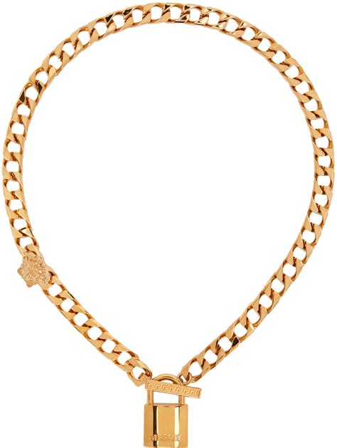 versace jewelry women|versace lock statement necklace.